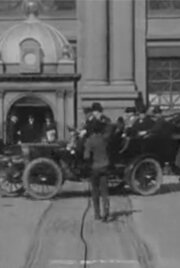 Поездка по рыночной улице перед пожаром (1906)